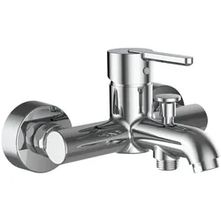 LAUFEN LUA Wannenmischer, Aufputz, ohne Zubehör, chrom, Ausladung 159mm, H3210810044001