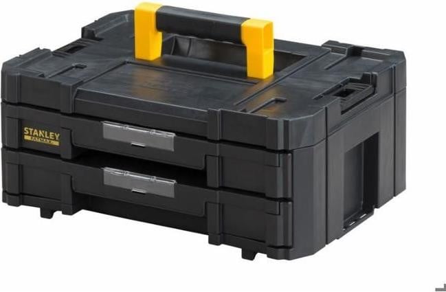 Stanley Fatmax Pro-Stack gereedschapskoffer met 2 lades, 8 liter, FMST1-71969, modulair opbergsysteem