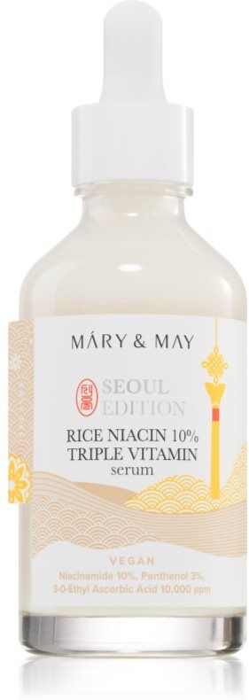 Mary&May Rice Niacin 10% Triple Vitamin Serum brightening serum with nourishing effect 80 ml