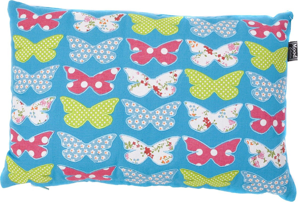 In The Mood Butterfly Sierkussen - Multi - 30 x 45 cm