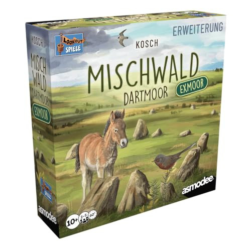 Asmodee Mischwald Dartmoor – Uitbreiding Exmoor met nieuwe dier- en plantensoorten