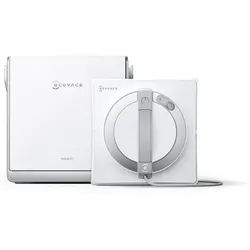 ECOVACS ROBOTICS Ecovacs WINBOT W2 PRO OMNI Fensterputz-Roboter | Mobile All-in-One Station | Akkubetrieb | WIN-SLAM 4.0 | 3-Düsen-Spraysystem