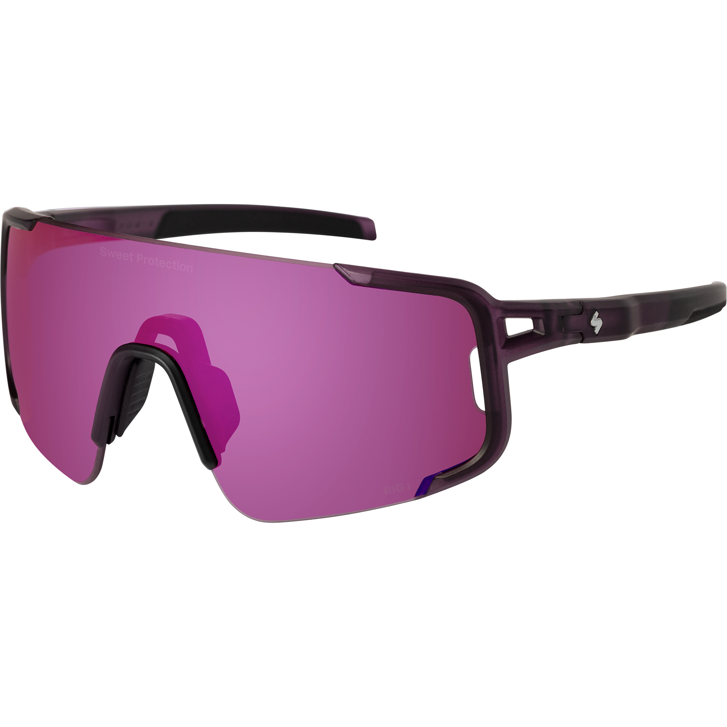 Sweet Protection Ronin RIG Reflect Sportbrille Sportbrillen & Sportsonnenbrillen schwarz Trailrunning | Mountainbike | Rennrad | Laufen
