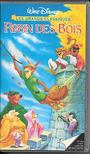 Wolfgang Reitherman - Robin des Bois [VHS] [FR Import] - Preis vom 11.10.2026 23:13:37 h