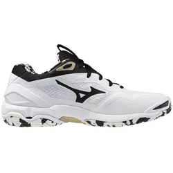 Mizuno, Unisex, Hallenschuhe, Wave Stealth 6 (50), Weiss