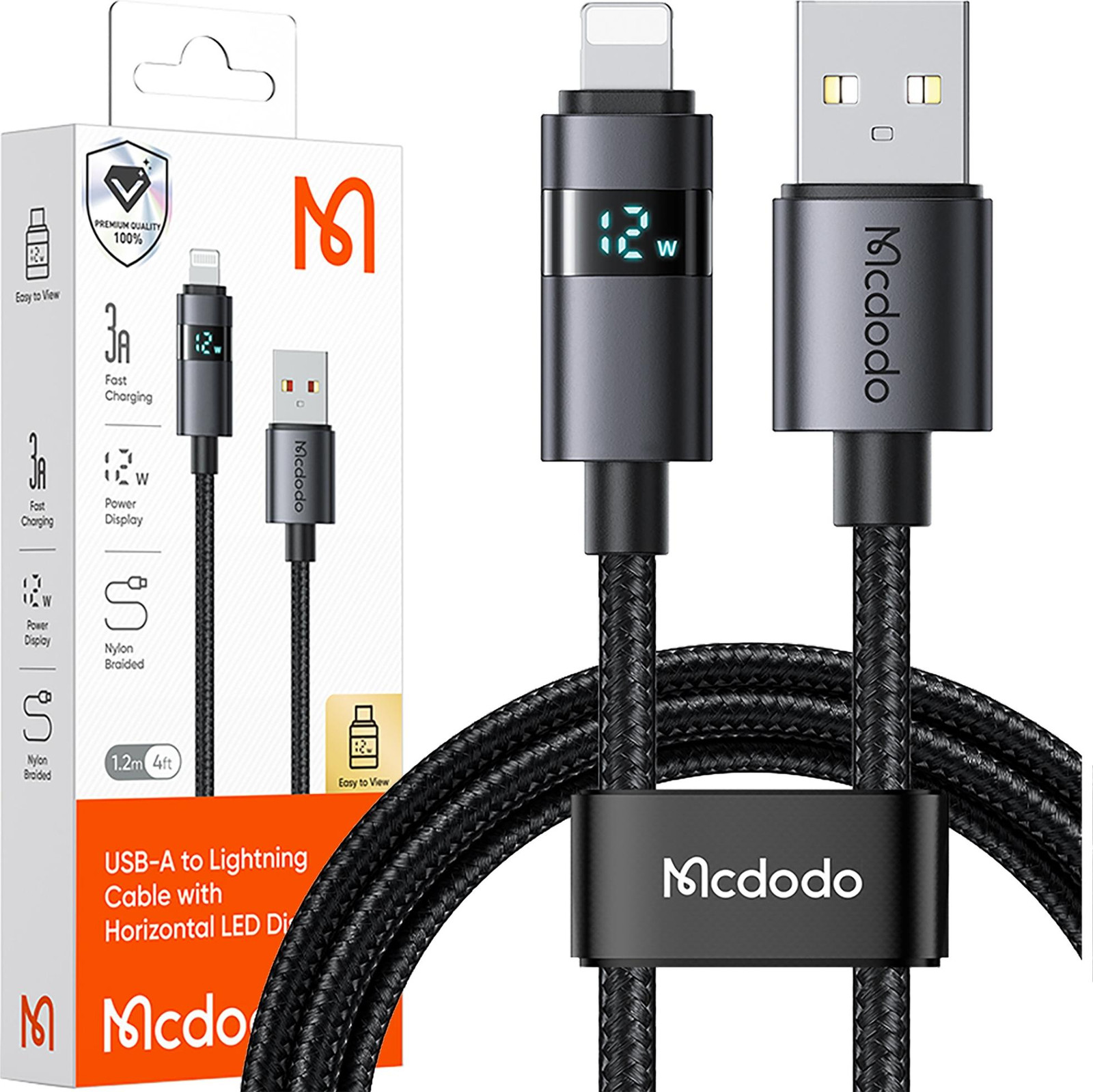 Mcdodo USB-A naar Lightning kabel CA-6490