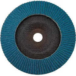 Lamellenschleifteller verox® Zirkokorund Körnung:ZK 40 178 mm