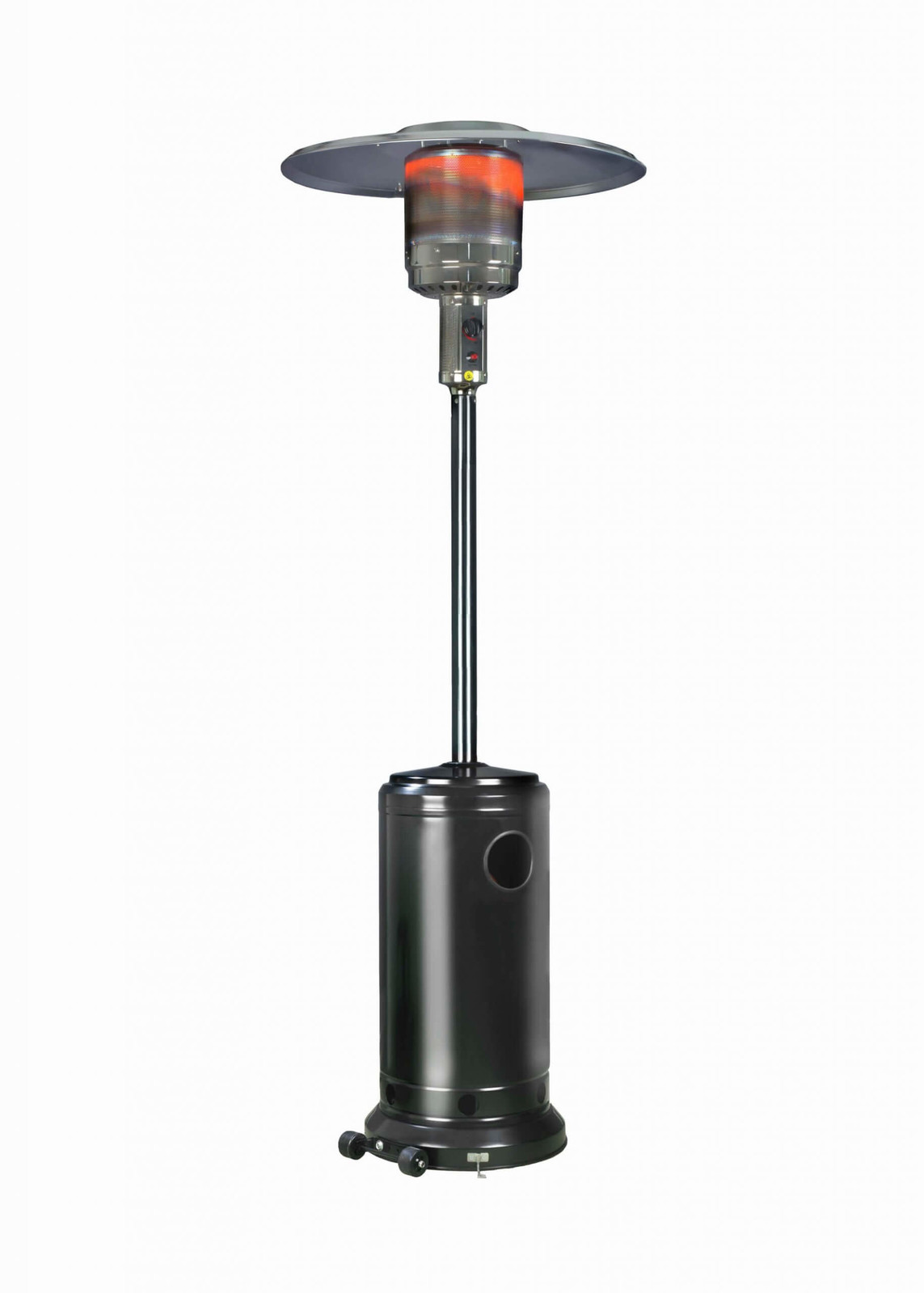 Eurom THG 14000 Platte Gasverwarmer Zwart voor buitengebruik Butaan/propaan 14000 Watt 1000 gram/uur