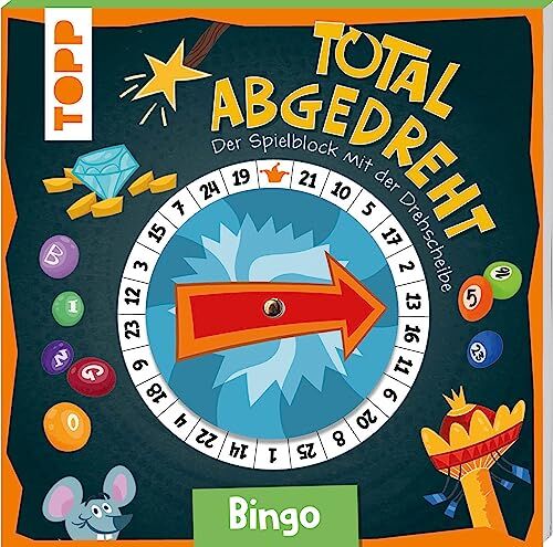 Benedikt Beck - Total abgedreht! Spielblock mit Drehscheibe - Bingo: Spieleklassiker mit neuem Dreh - Preis vom 13.10.2026 19:28:25 h