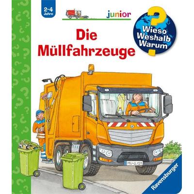 Wieso? Weshalb? Warum? junior, Band 74 - Die Müllfahrzeuge, Gebundene Ausgabe von Andrea Erne, Ravensburger Verlag GmbH, 978-3-473-60048-9