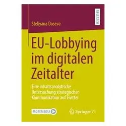 EU-Lobbying im digitalen Zeitalter, Fachbücher von Steliyana Doseva