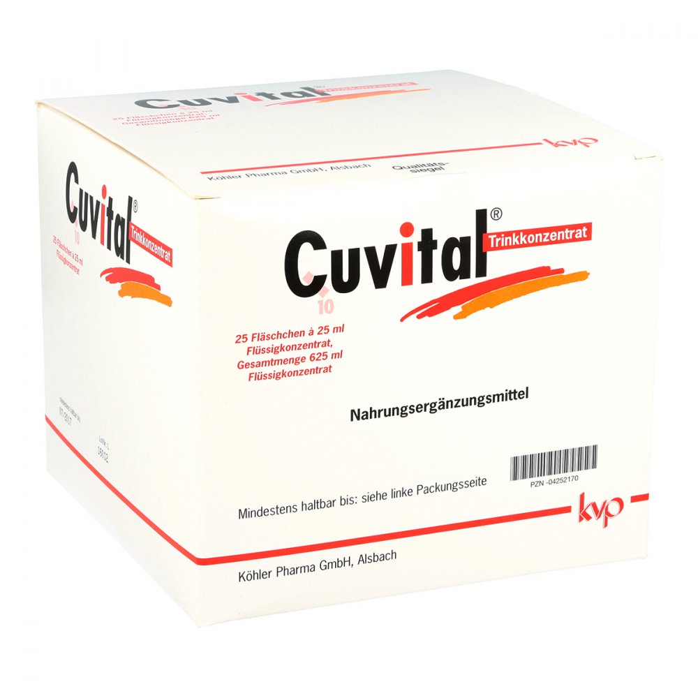 Köhler Pharma GmbH Cuvital Trinkkonzentrat 04252170