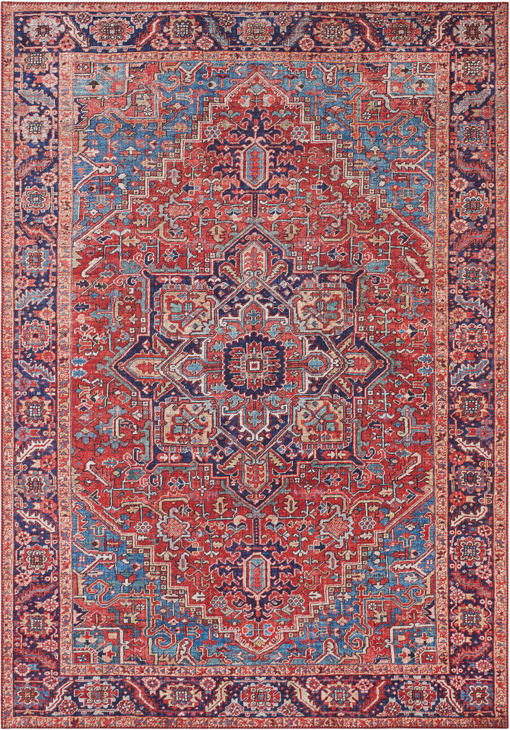 Nouristan Amata Tufted Red Rug Rectangle 160 x 230cm