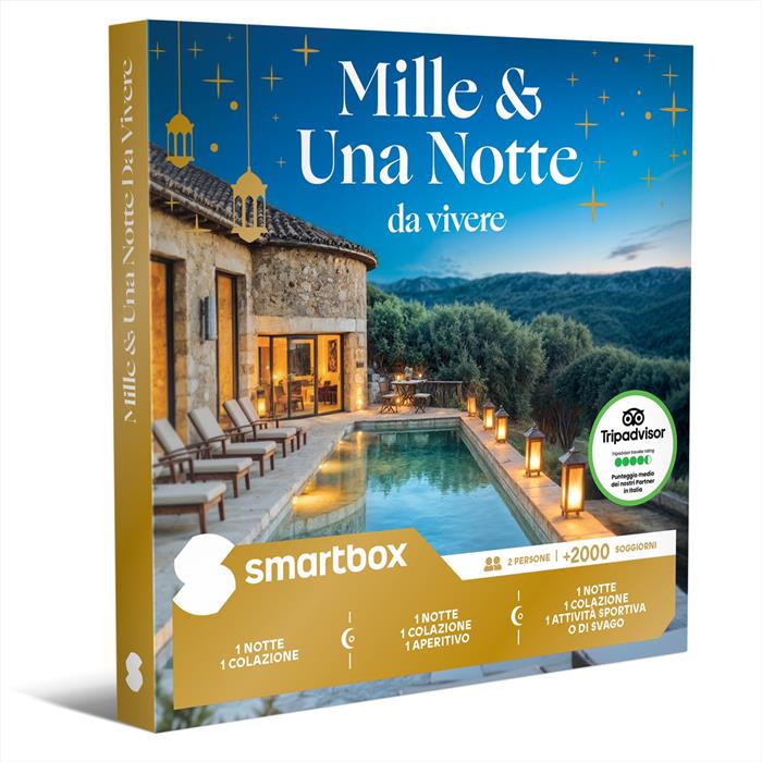 SMARTBOX 1001 Notte Da Vivere-ebox Digitale