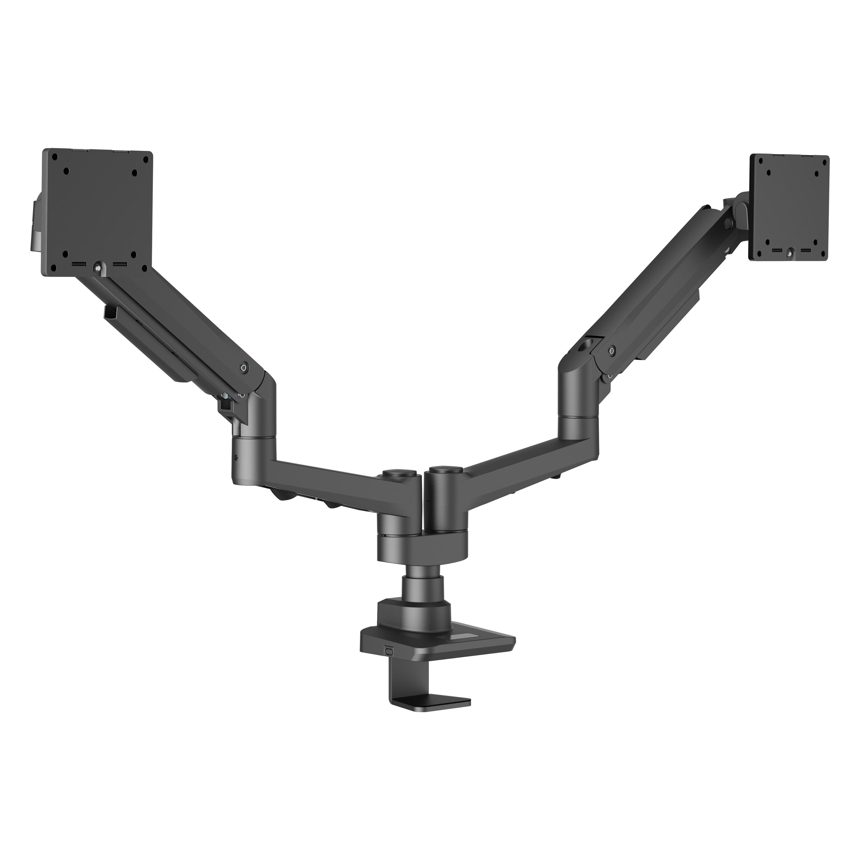 edbak Desk Mount | DMV02 Dual Swing Arm | Height adjustment, Tilt | 19-35 " | Maximum weight (capacity) 20 (Tisch, 35", 10 kg) (DMV02)