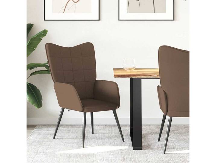 vidaXL Relaxsessel, Relaxsessel Braun Stoff