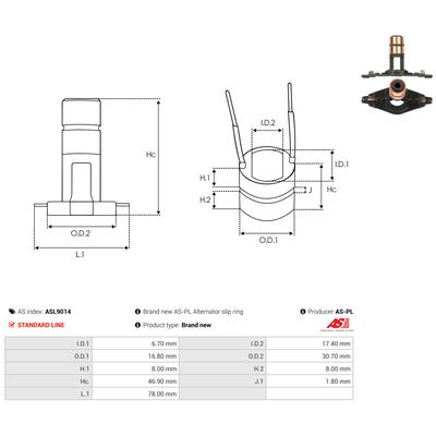AS-PL Schleifring, Generator asl9014
