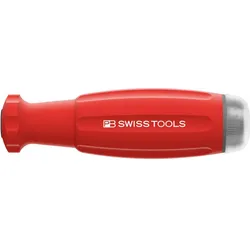 PB Swiss Tools, Drehmomentschlüssel, Drehmomentgriff für auswechselbare Klingen (0.40 - 2 Nm)