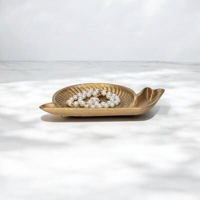 Cheungs Verdor Golden Snail Cast Iron Catchall Tray