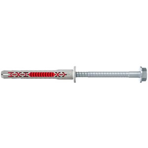 Fischer Schrauben-Dübel-Set 562152, DuoXpand FUS, 8x80mm Langschaftdübel & Schrauben, 100-teilig