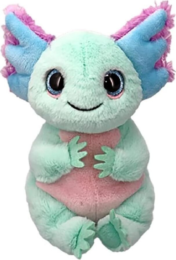 TY Beanie Bellie Alex Axolotl knuffel - 15 cm