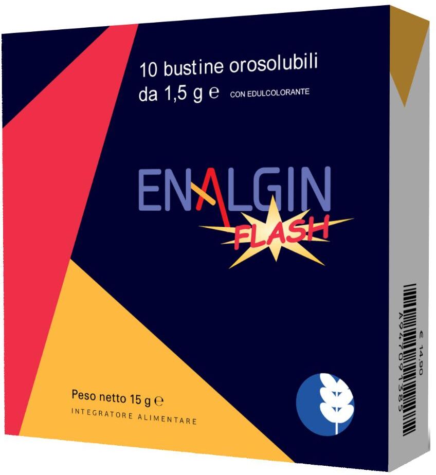 BIOGROUP SpA SOCIETA' BENEFIT ENALGIN Flash 10 Bust.
