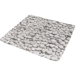 Kleine Wolke Duscheinlage Stepstone 55 x cm Kunststoff Grau
