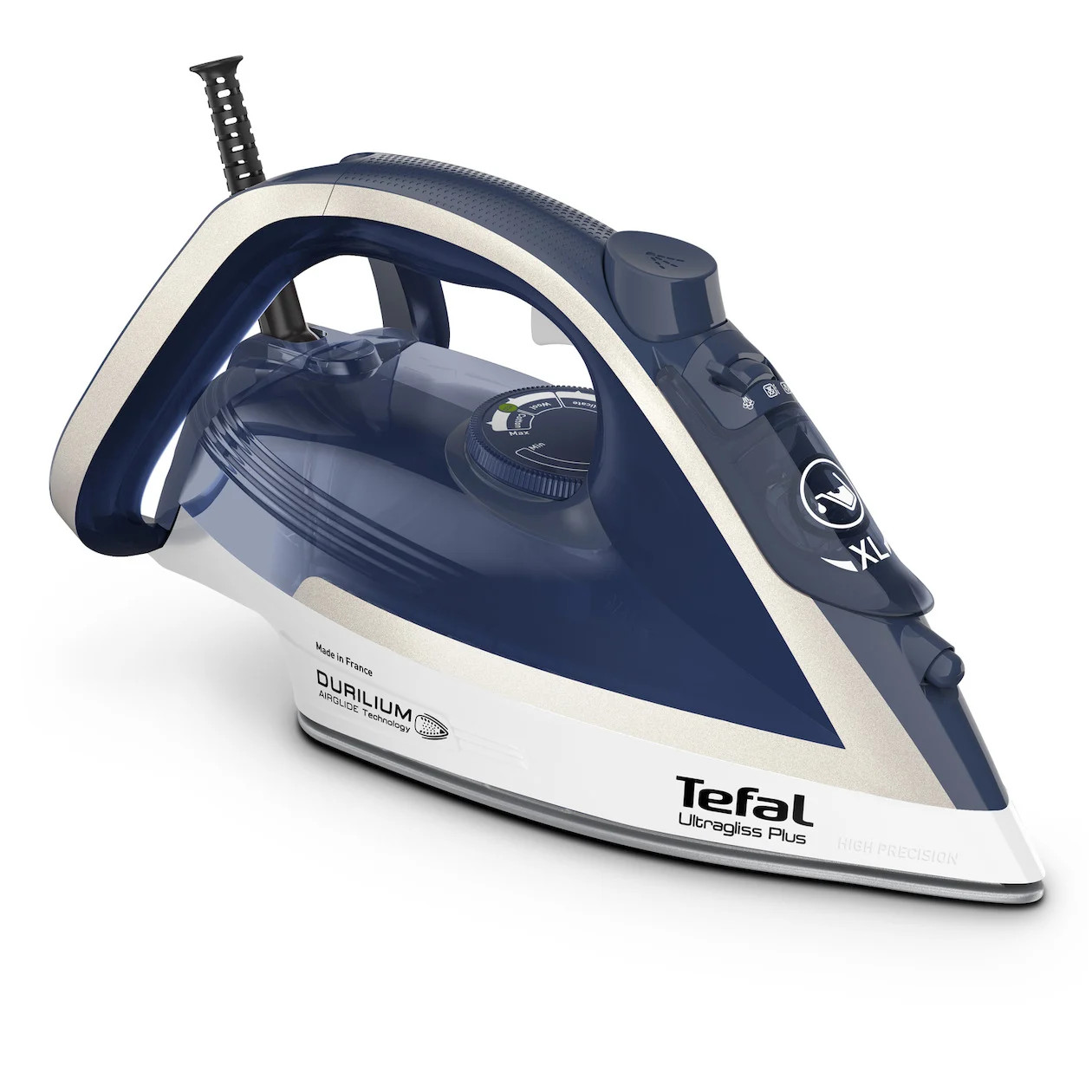 Tefal Ultimate Pure FV6812E0 Stoomstrijkijzer Blauw Zilver 2800 W