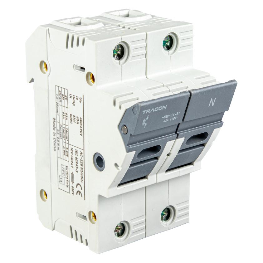 Tracon Allgemeines Produkt (50 A) (TR-CFBL1P+N50)