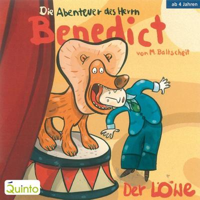 Die Abenteuer des Herrn Benedict - Der Löwe - Martin Baltscheit, Audio, 4056198013762