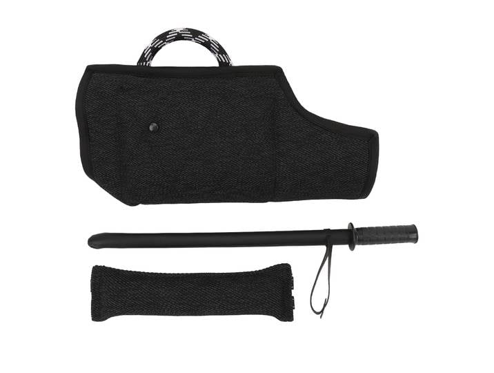Ensemble d'entraînement de morsure de chien, tissu résistant aux déchirures, manchon de protection contre les morsures de chien, bâton d'entraînement, jouet de remorqueur de morsure, chien de berger
