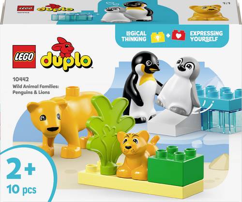10442 LEGO DUPLO Wildtier-Familien: Pinguine und Löwen