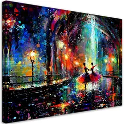 LEINWANDBILD Ballerinas Musik Tanz 60x40cm