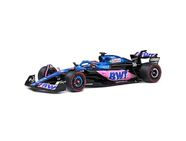 Solido 1:43 Alpine A523 Monaco GP 2023 blauw