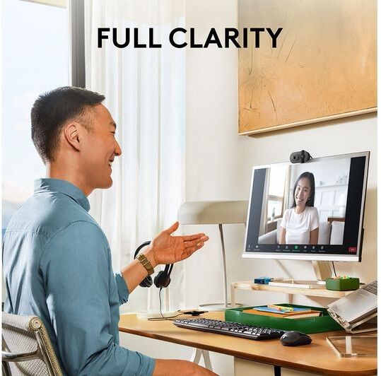 Logitech Brio 100 Full HD 1080p Webcam - Graphite