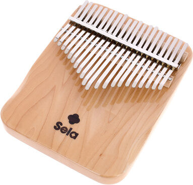 Sela Kalimba 21 Solid Maple Natur glänzend lackiert