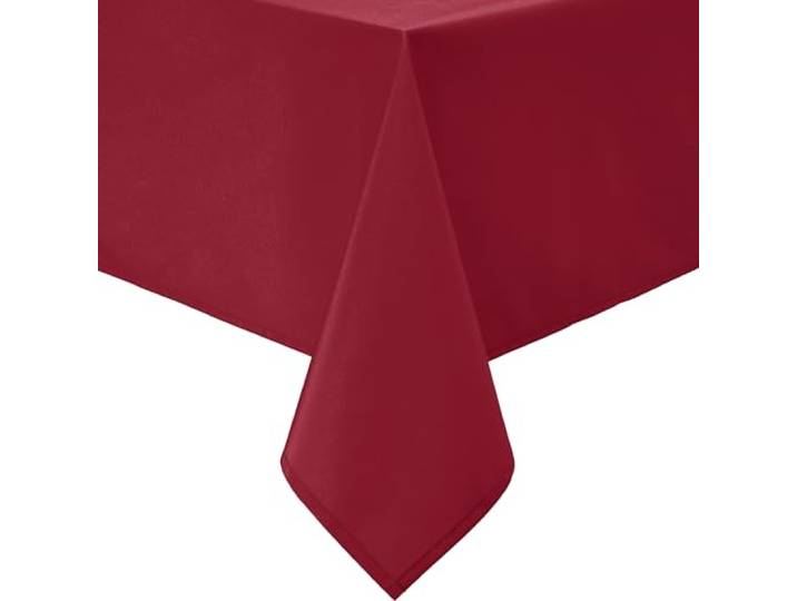REDBEST Tischdecke New Orleans abwaschbar rot Größe 140x220 cm