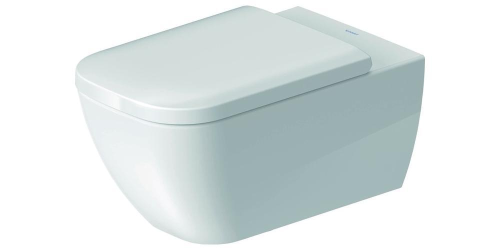 Wand-WC HAPPY D.2 RIMLESS tief, 365x620mm weiß WG weiß