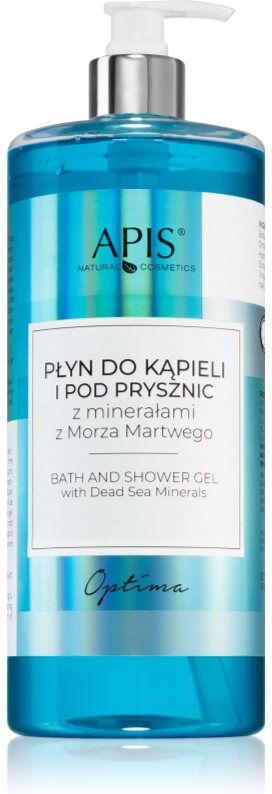 Apis Natural Cosmetics Optima Dusch- und Badgel mit Mineralien aus dem Toten Meer 1000 ml