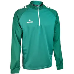 DERBYSTAR Madrid 1/4-Zip Sweatshirt grün/weiß S