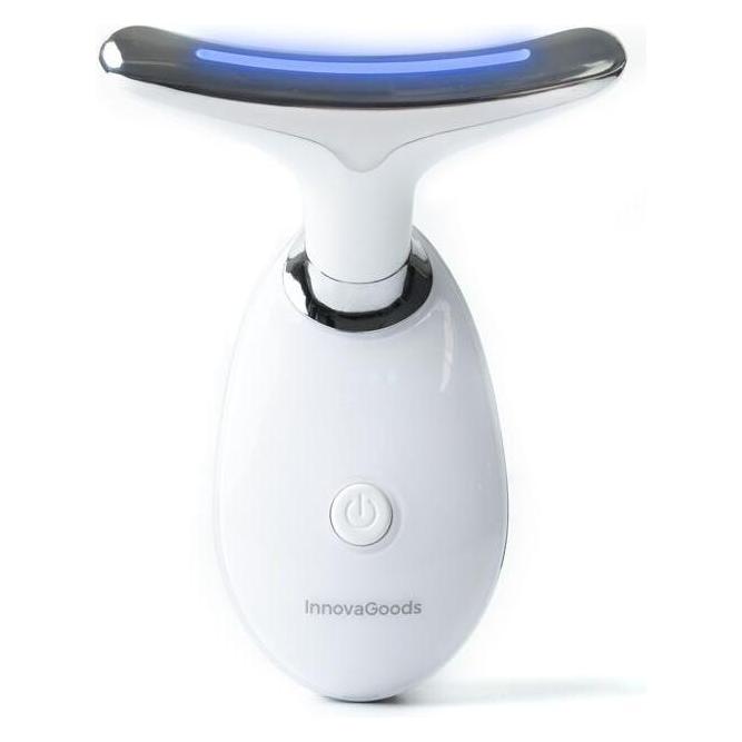 InnovaGoods Elektrischer Gesichtsfestiger für Gesicht und Hals mit LED, EMS und Wärme Selora (64578103)