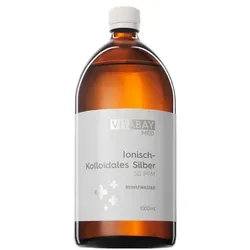 KOLLOIDALES SILBER 50 ppm Reinheitsstufe 99,99% 1000 ml