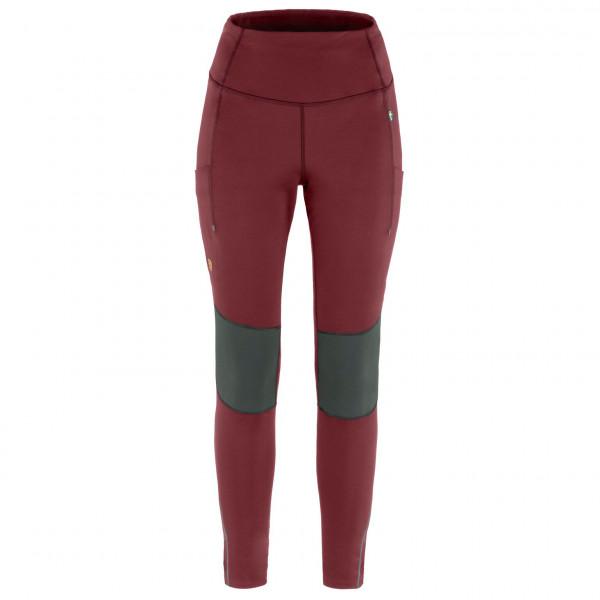 Fjällräven - Women's Abisko Värm Trekking Tights - Leggings Gr XL rot