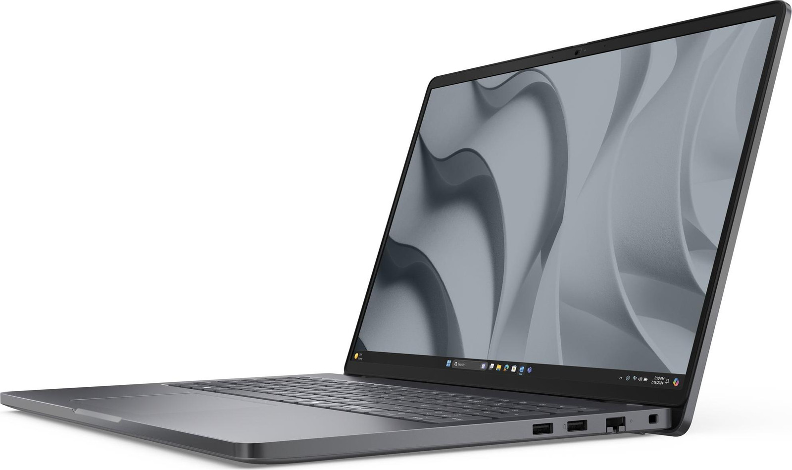 Dell Pro 16 PC16255 Laptop met AMD Ryzen 5, 16 inch, 16 GB RAM, 512 GB SSD