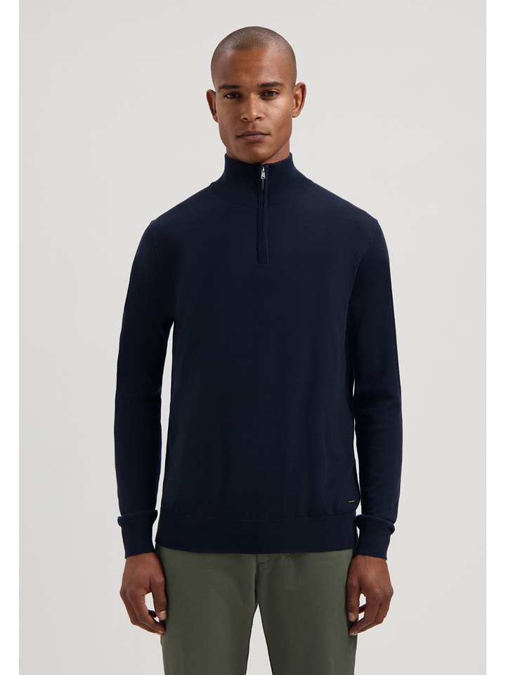 DSTREZZED Wollpullover in Dunkelblau - 3XL