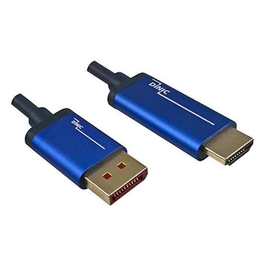 Dinic DisplayPort - HDMI (Typ A) (1 m) (T8-DP-HDMI-1) Mindestbestellmenge: 4 Stück