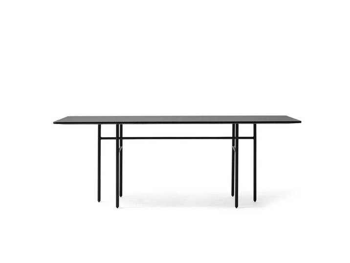 Audo Copenhagen Table rectangulaire Snaregade noir