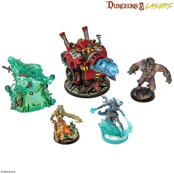 Archon Studio Dungeons & Lasers Miniatures: VICTIMS OF INSANITY