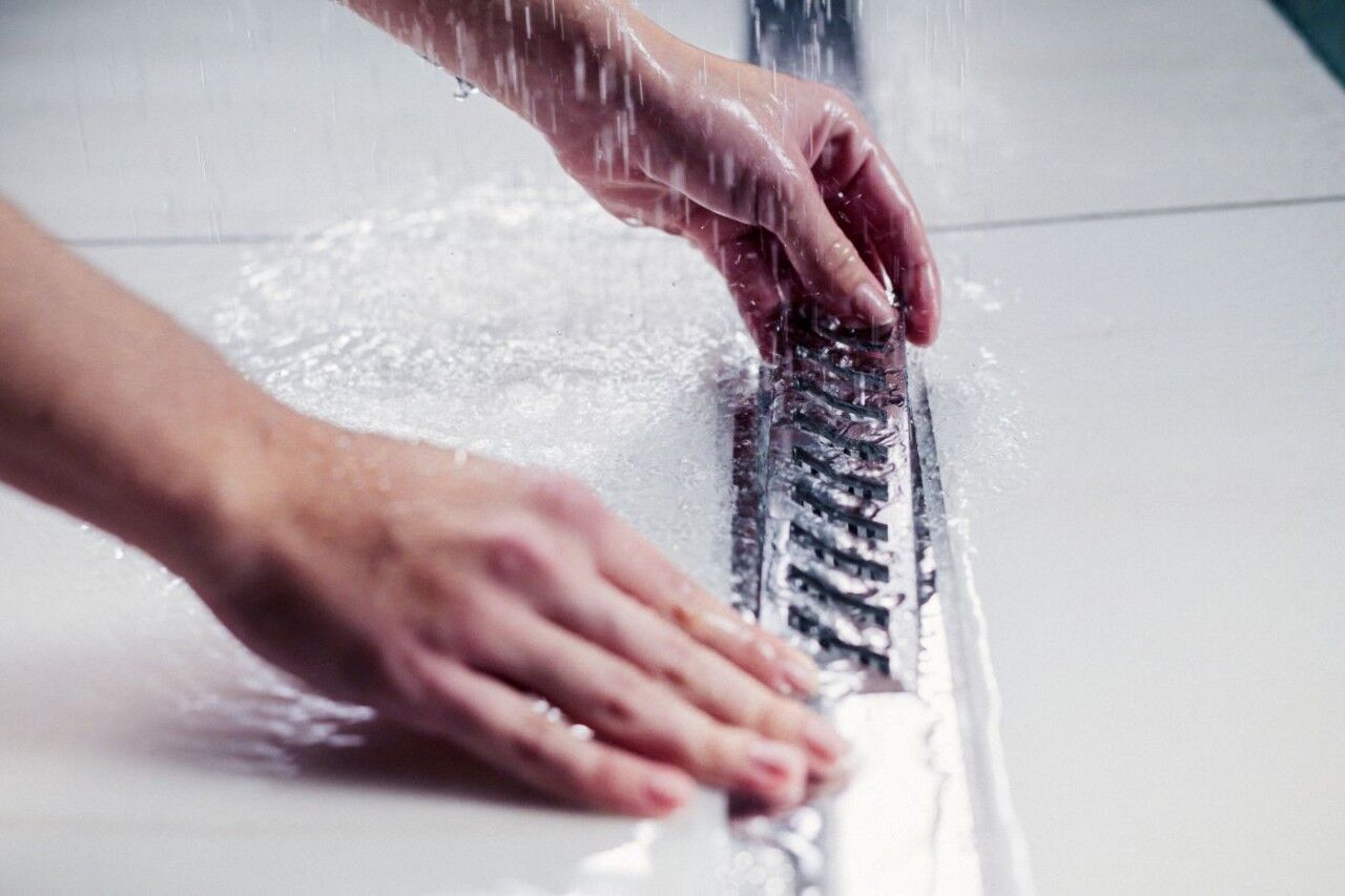 ACO ShowerDrain S+ Duschrinnenprofil Stripes 80 cm, 9010.51.01 9010.51.01