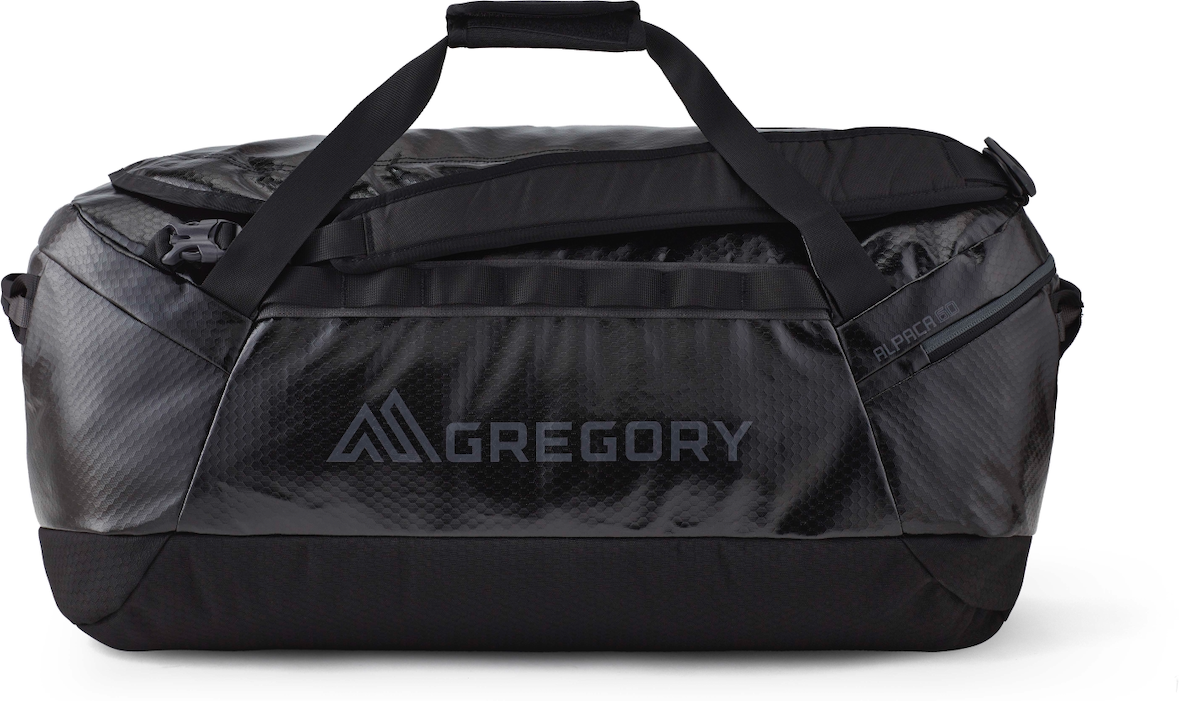 Gregory Alpaca 60L Duffle Bag - Obsidian Black